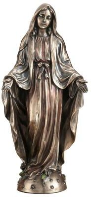 Veronese Design 8.27 in H Lady of Grace Decorative Figurine Poly Resin