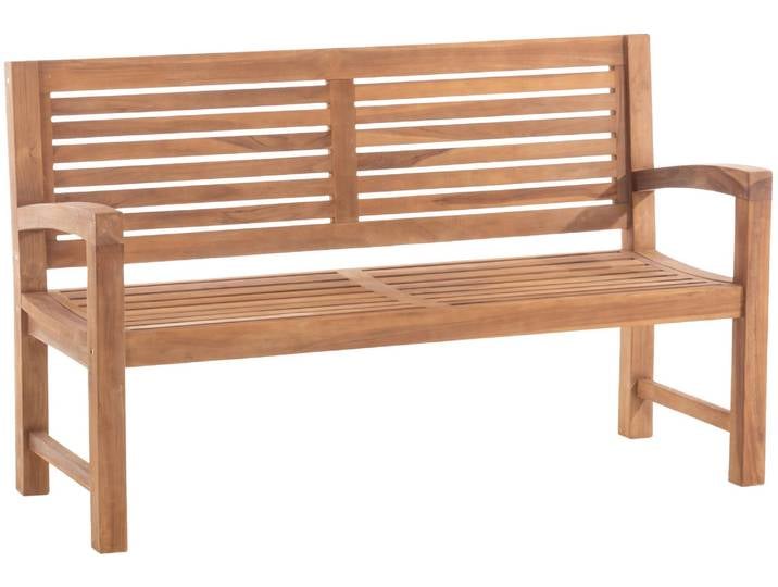 Banc de jardin Halden\, en bois d'acacia\, 150 cm