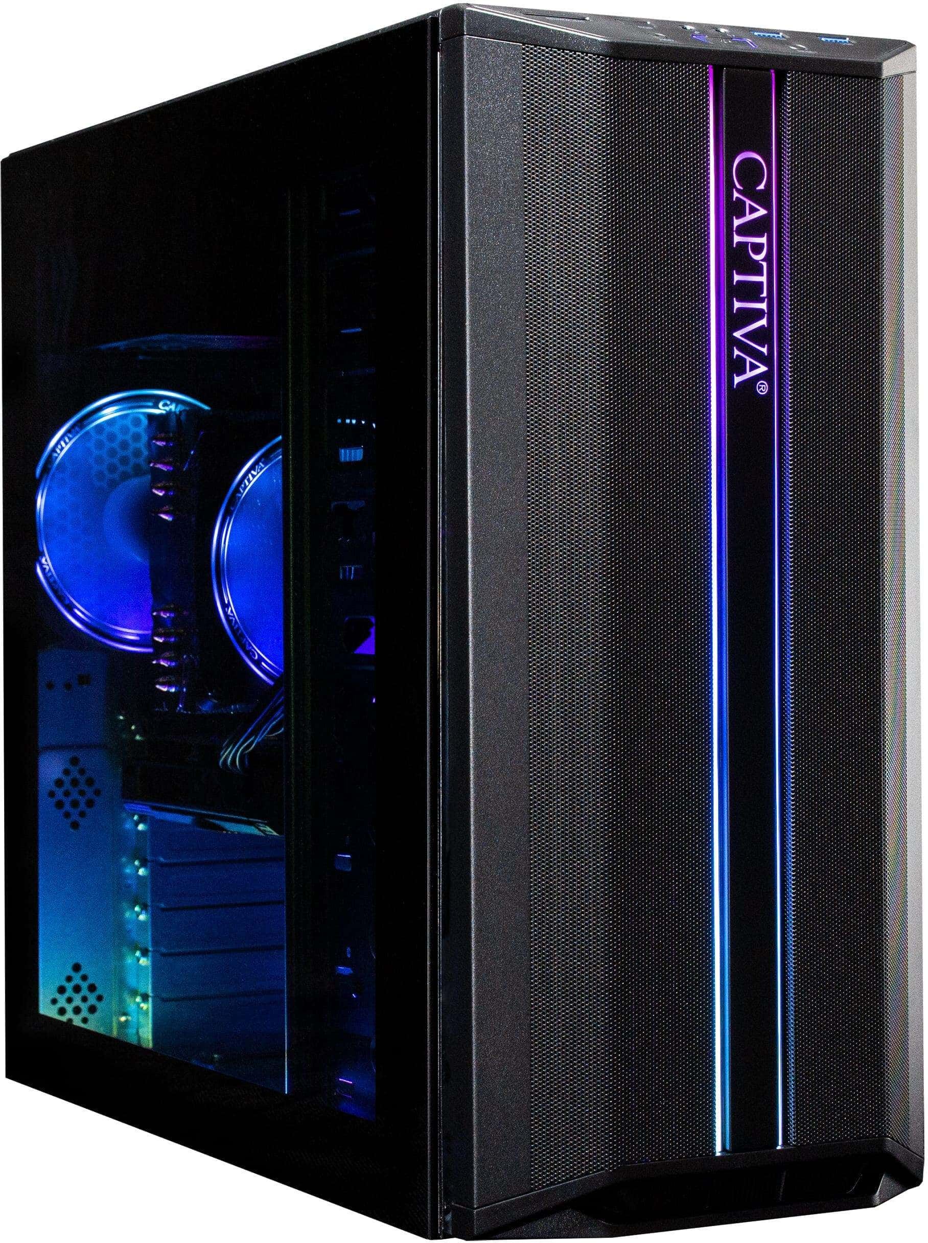 CAPTIVA Gaming-PC "Advanced Gaming R92-792", schwarz, ohne Betriebssystem, GeForce RTX™ 5060, 16 GB RAM 1.000 GB SSD, Desktop-PCs, Gaming-PC