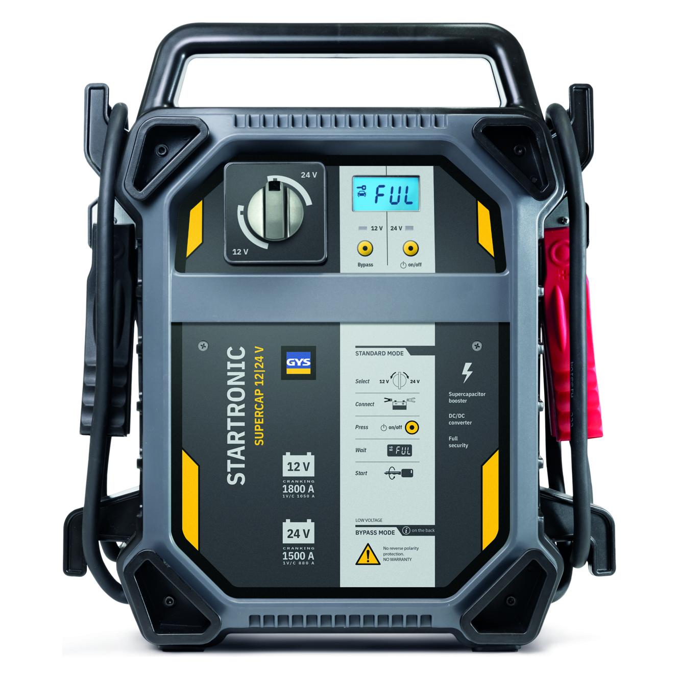 GYS STARTRONIC SUPERCAP 12/24 V 082816 Schnellstartsystem 12 V, 24 V (1800 A) (082816)