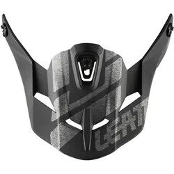 Leatt, Motorradhelm Zubehör, Schild schwarz-brushed XS-S