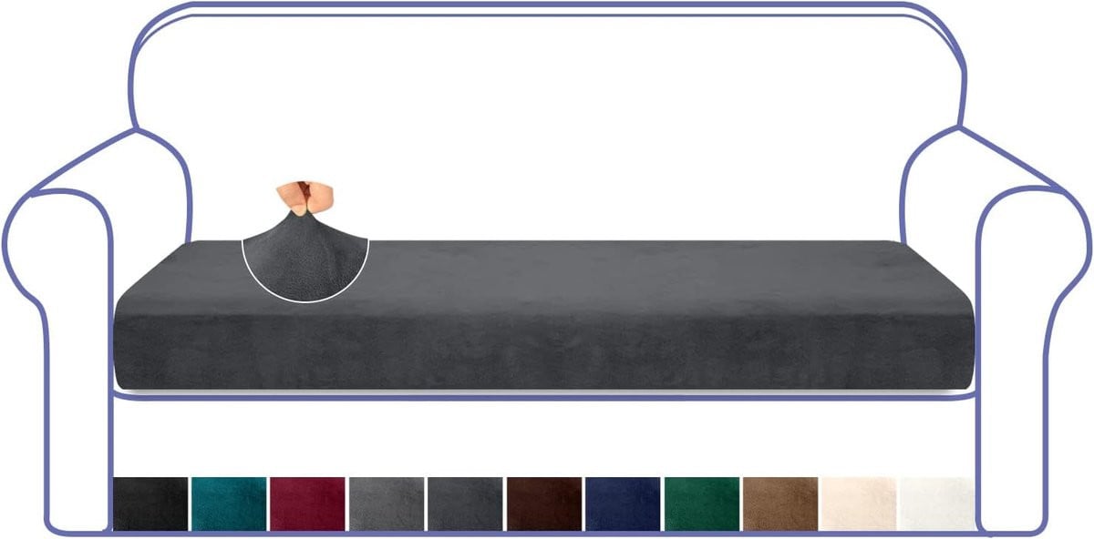 Granbest Luxe Velvet Sofa Cover 3-zits