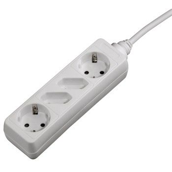 Hama 4-fach 1,4 m 121921 Steckdosenleiste (Weiß) 00121921
