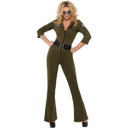 Smiffys Top Gun: Pilotin (M)