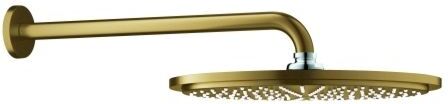 Grohe Rainshower Cosmopolitan Kopfbrause 26066GN0 cool sunrise gebürstet, mit Brausearm, 380 mm