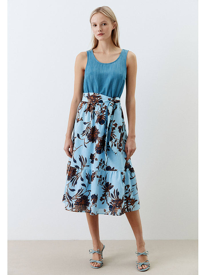 More & More Kleid in Blau - 42