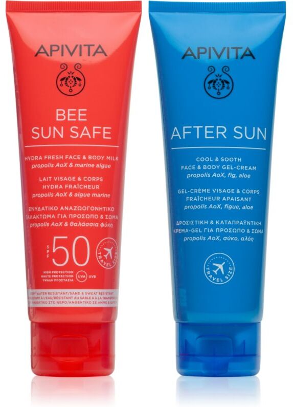 Apivita Bee Sun Safe Beach Essentials ensemble solaire