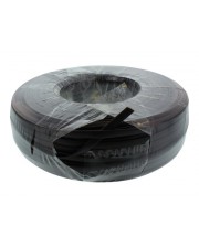 InLine Modular Telefonkabel in Meterware 100 m flach Schwarz (69986)