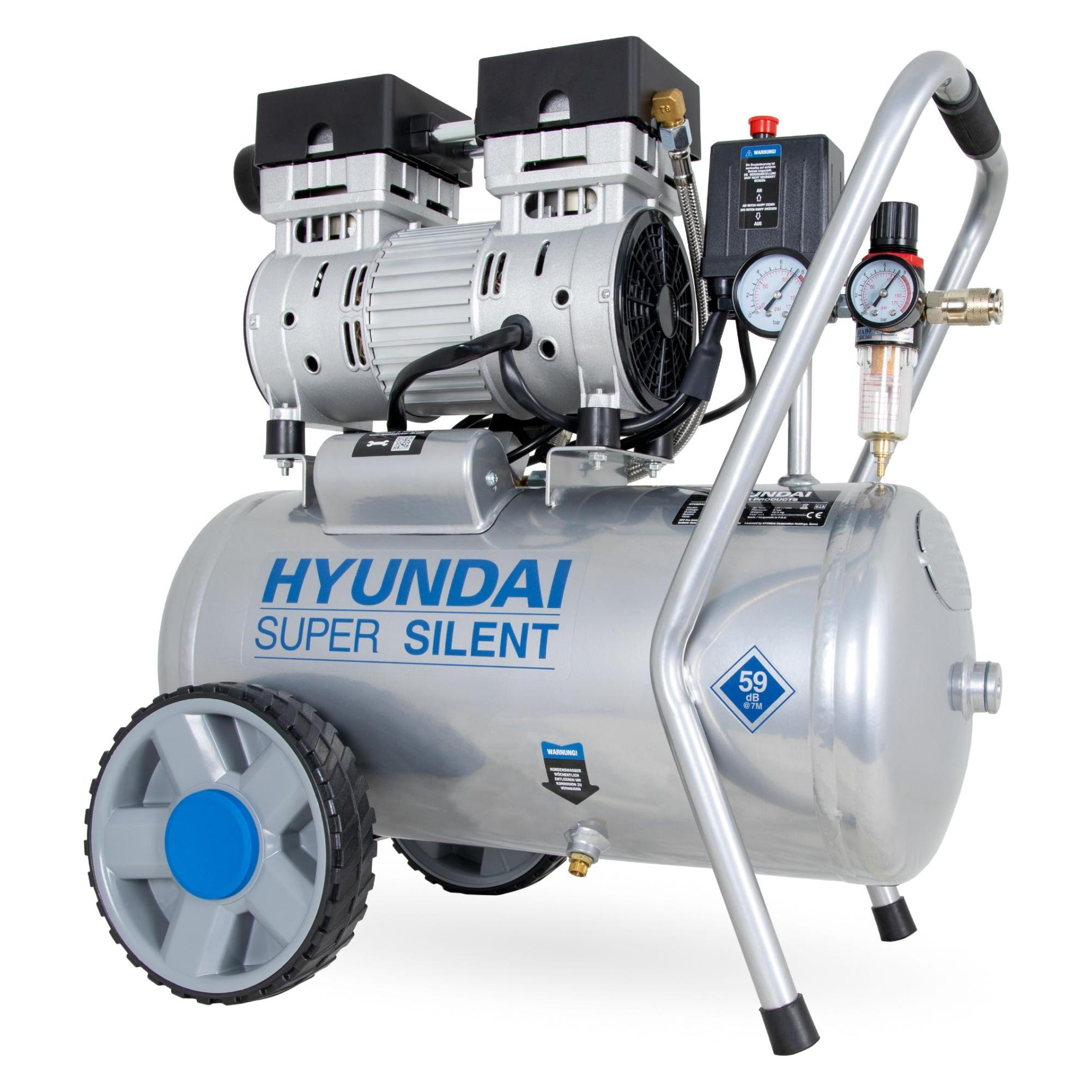 Hyundai Silent Kompressor SAC55752 (24 l, 8 Bar) (SAC55752)