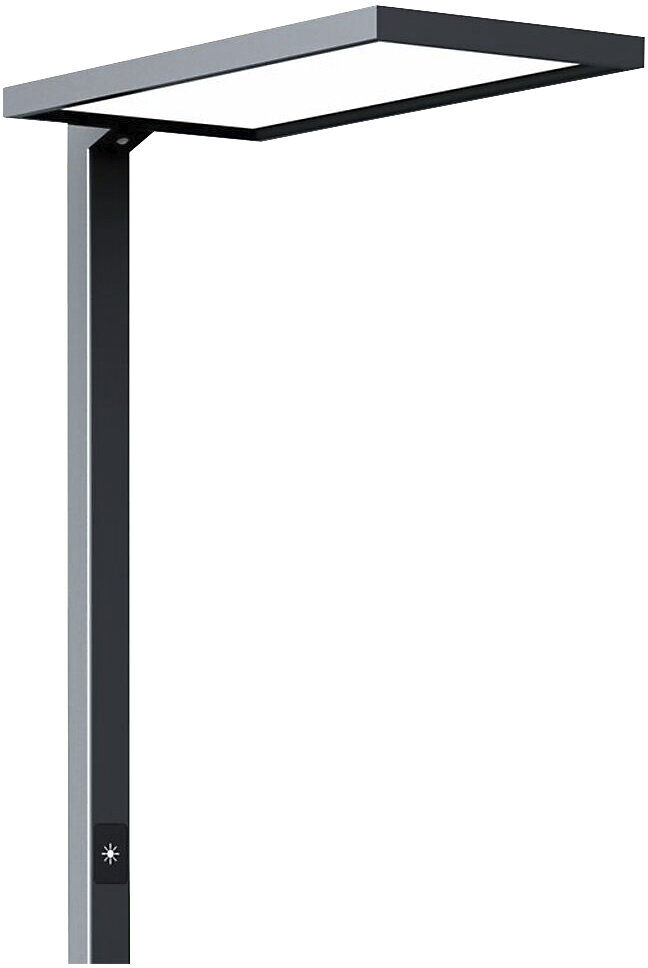 kaiserkraft LED-Stehleuchte Luka Up & Down, Bewegungssensor / Touch dimmbar, H 1950 mm, schwarz CH