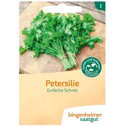 Bingenheimer Saatgut Petersilie Glatte Einfache bio