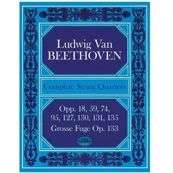 Complete String Quartets, Fachbücher von Ludwig van Beethoven