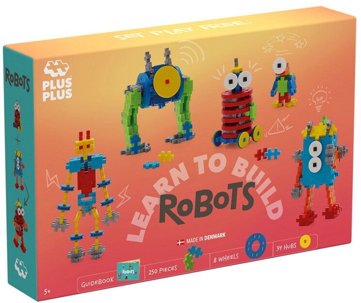 Kit découverte Robots 275 Pcs - Plus Plus