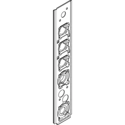 Hansgrohe Axor Spannplatte 3V vertikal Hansgrohe Axor ShowerComposition Thermostatmodul, 87728000 87728000