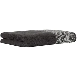 CAWÖ Gästetuch - Luxury Home, C Two-Tone, Walkfrottier Basalt / 30x50cm