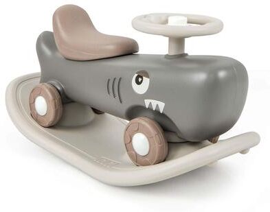 Convertible Rocking Horse & Sliding Car with Detachable Balance Board