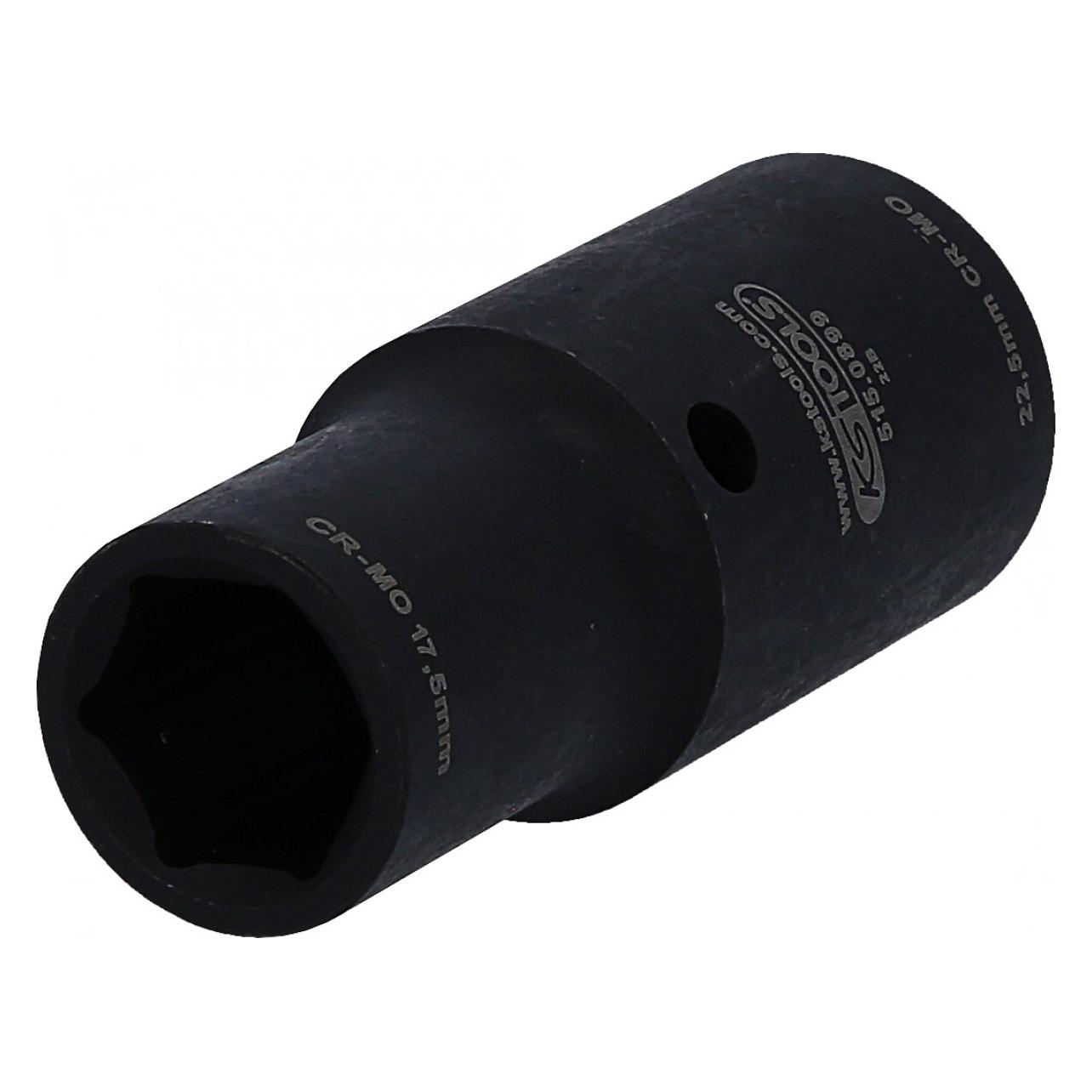 KS Tools 1/2" Spezial-Alu-Felgen 2 in 1 Kraft-Stecknuss, 17,5 / 22,5 mm ( 515.0899 ) (515.0899)