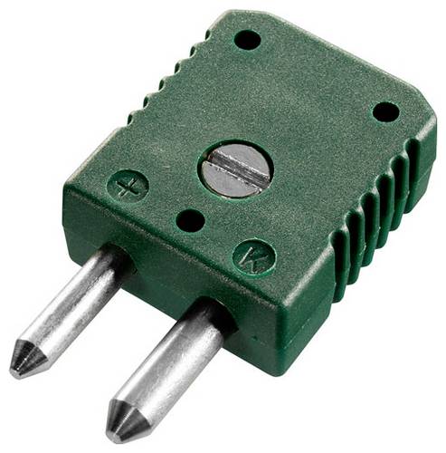 B + B Thermo-Technik Standardstecker Typ K, grün | -50...+120°C Grün Inhalt: 1St.