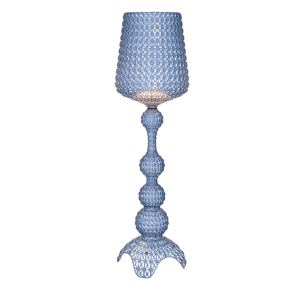 Kartell Kabuki LED Stehleuchte (blau transparent) blau transparent 09180AZ