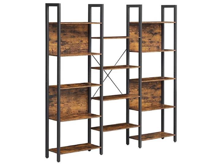 SONGMICS Regal RUSTIK 158x24x166cm spanplatte