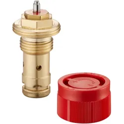 Oventrop Ghf Ventileinsatz 1018098 G 1/2 AG, Feinstvoreinstellung, mit Rohrsitz