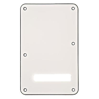 Fender Strat Backplate 3ply white (Instrumenten Ersatzteile) (46535100)