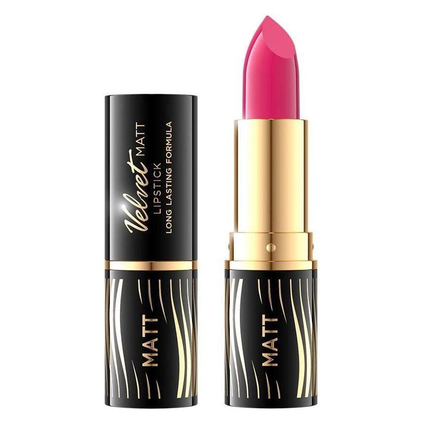Eveline Cosmetics Velvet Matt Lipstick No. 502 4ml (Vibrant fuchsia) (61531608)