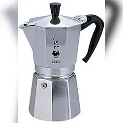 Bialetti Caffettiera Moka Induktion Aluminium, Silber, Fassungsvermögen 9 Tassen