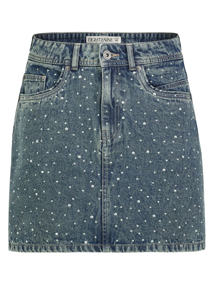 Eight2Nine Jeansrock in Blaugrau - XS