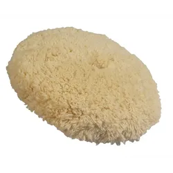 APP Polier-Lammfell Lammfellhaube Ø180mm x 2,5cm, Klett