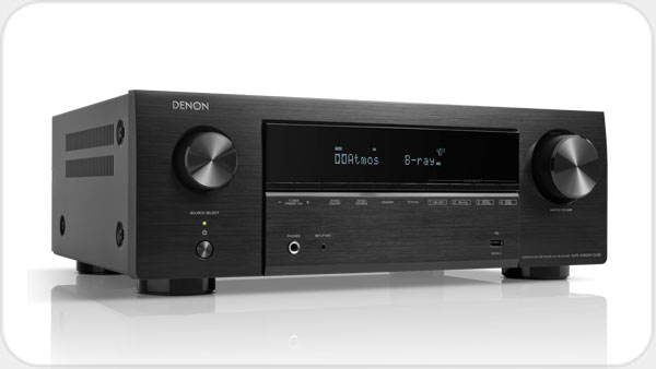 Denon AVR X1800H DAB *schwarz* 7.2-Kanal-Receiver mit 8K-Video und 3D-Audio DE14013