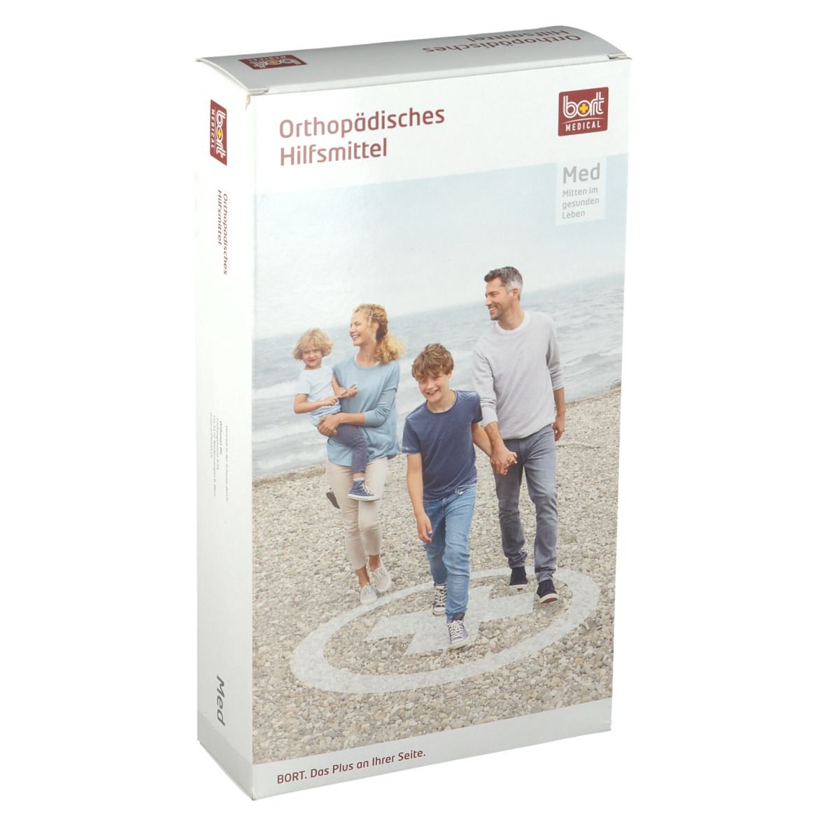 Bort elastischer Rippengurt Damen L weiß 1 St Bandage(s)
