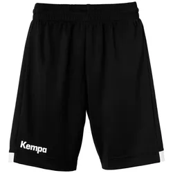 Kempa Player Long Basketballshorts Damen schwarz/weiß XXL
