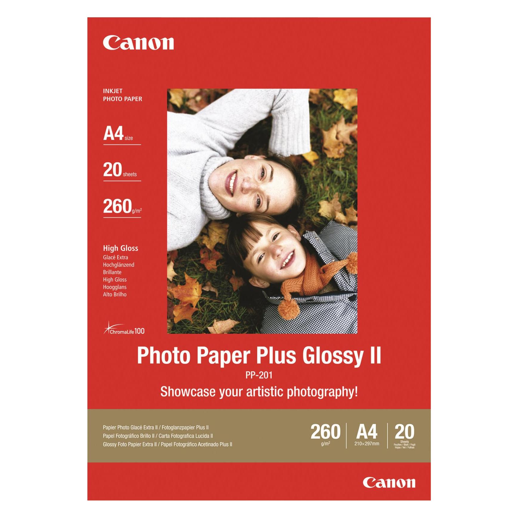 Canon PP-201 Plus Glossy II (260 g/m², A3+, 20 Stk.) (2311B021)