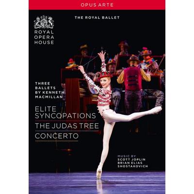 Elite Syncopations/The Judas Tree/Concerto - Three Ballets by Kenneth MacMillan - Kenneth MacMillan,Royal Ballet, DVD