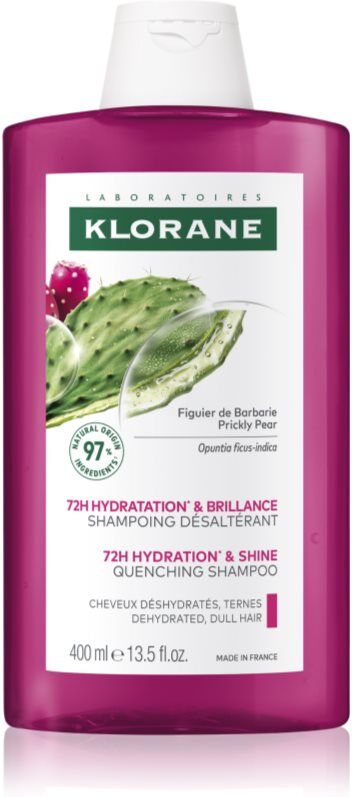 Klorane Prickly Pear shampoing hydratation intense 400 ml