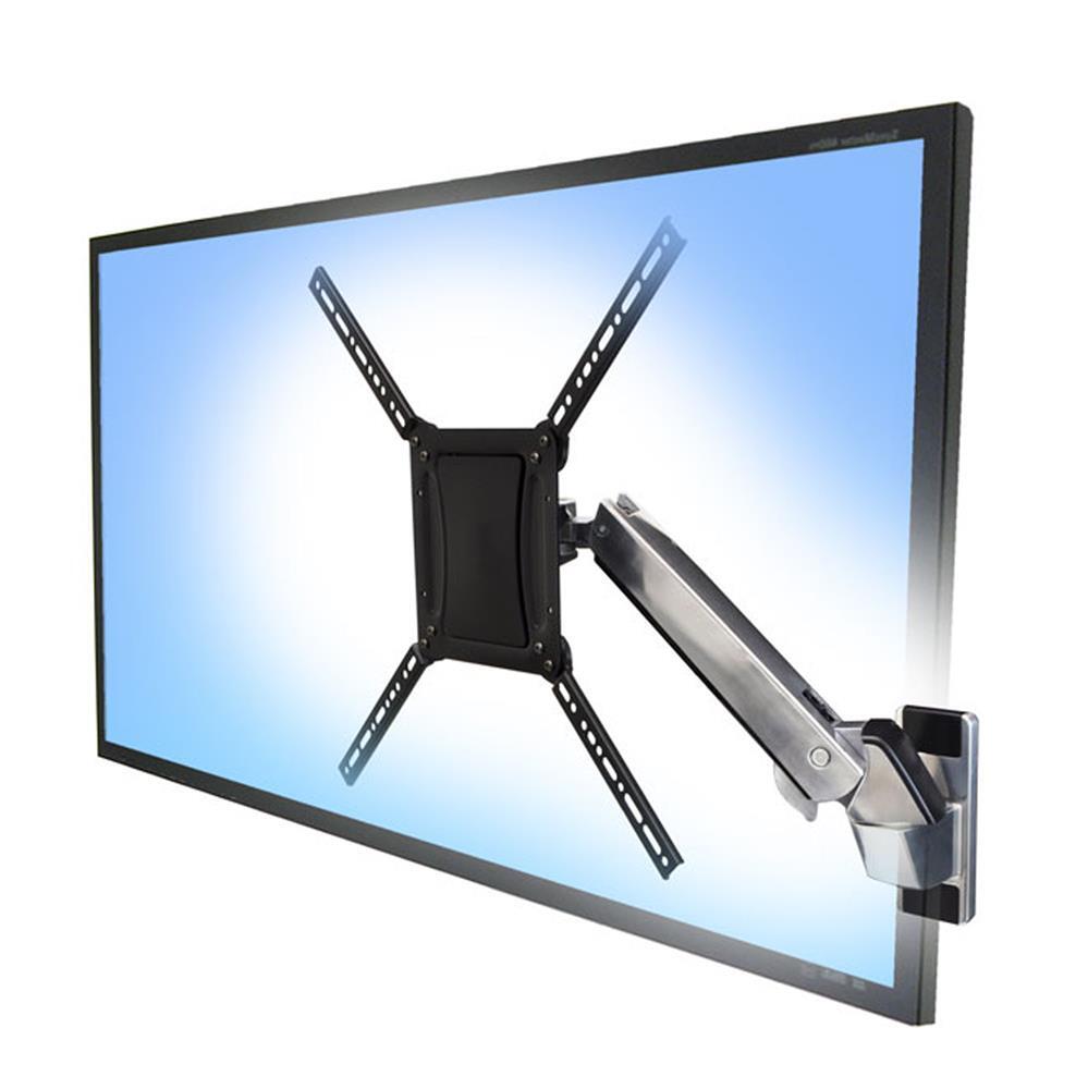 Ergotron Interaktiver Arm HD Wandhalterung für einen 76,2-139,7 cm 30-55 Zoll Display Aluminium 45-296-026