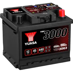 Yuasa YBX3063 12V 45Ah 440A SMF Autobatterie