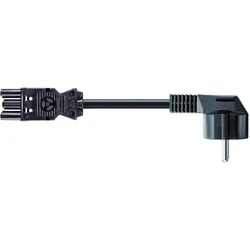 Bachmann Stromkabel (5 m), Stromkabel, Schwarz