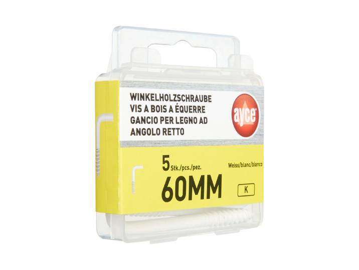 Ayce Winkelholz-Schraube 60 mm