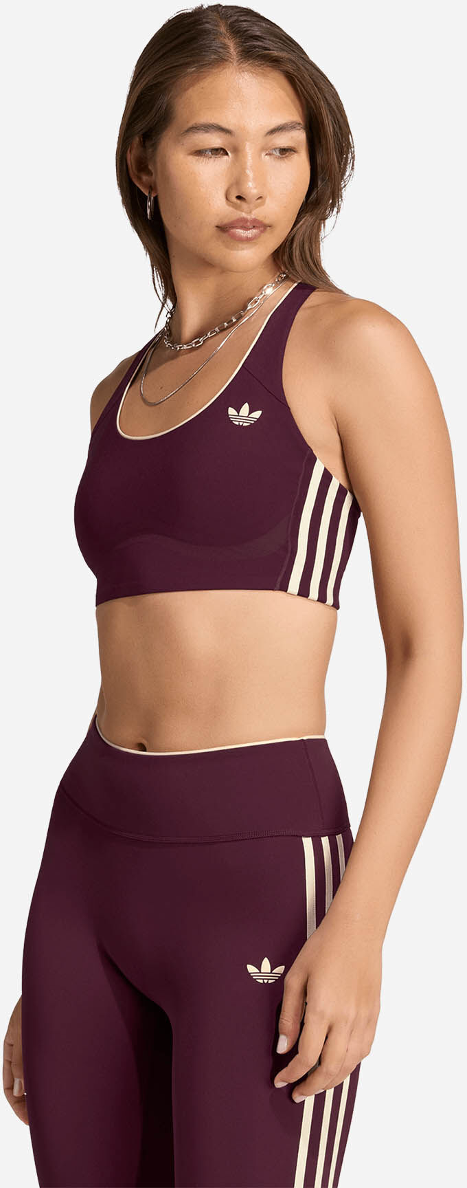 Adidas Originals Sport W - Bra Training - Donna - Marrone M