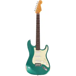 Fender Custom Shop 1963 Stratocaster Relic Aged British Racing Green Metallic #C... - E-Gitarre