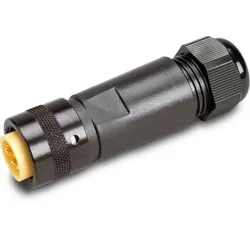 Eaton 183230 MB-Power Steckverbindung für Rundleitung SWD4-LR4P, Buchse 7/8”, IP67 SWD4-SM4P-67