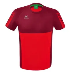 Erima Six Wings T-Shirt Herren - rot/bordeaux - XL