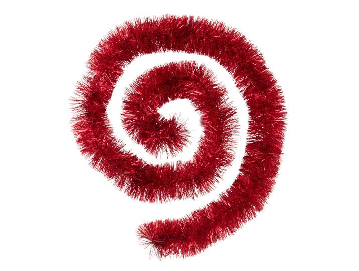 Rote Weihnachtsgirlande L200
