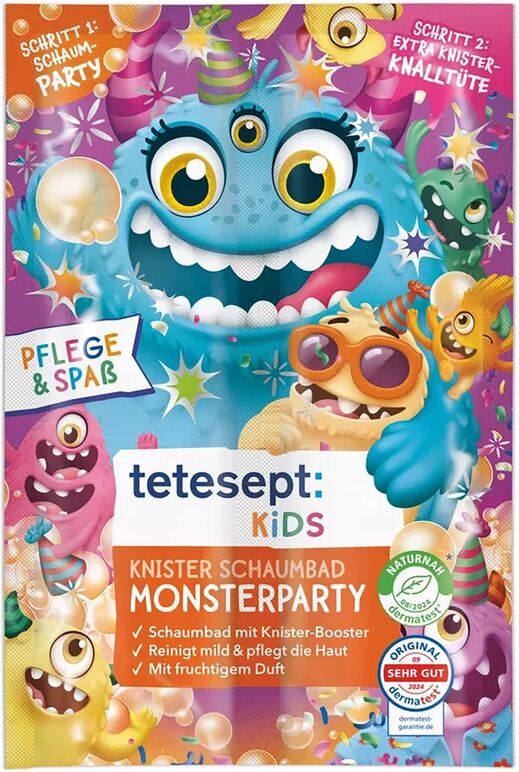 tetesept - Knister Schaumbad Monsterparty, Multicolor