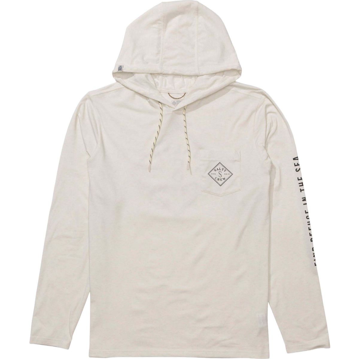 Salty Crew Tippet Hood Tech Tee white (WHT) M 20135565-WHT-M