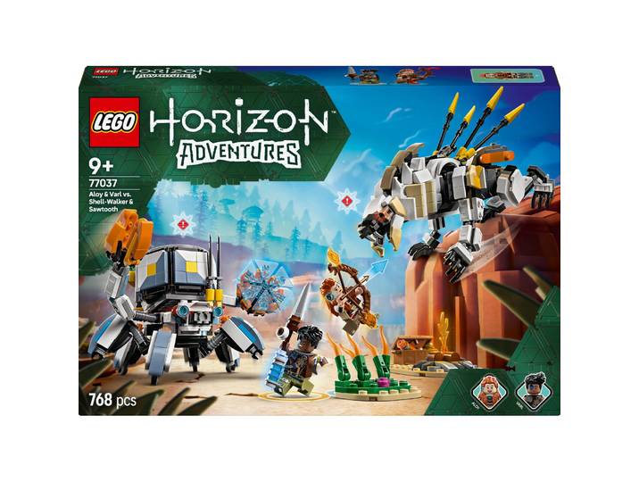 LEGO Horizon Aloy et Varl contre Testudien et Dents de scie 77037 LEGO