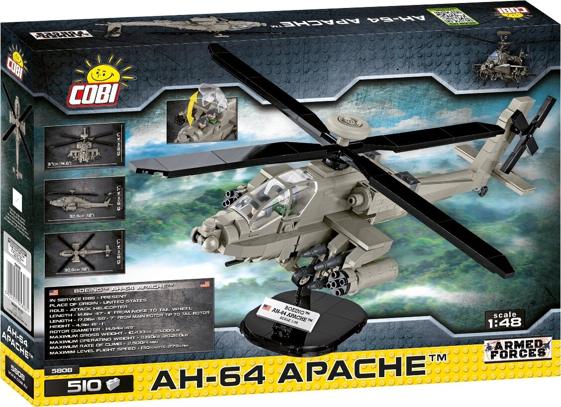Cobi Armed Forces /5808/ Ah-64 Apache 1:35