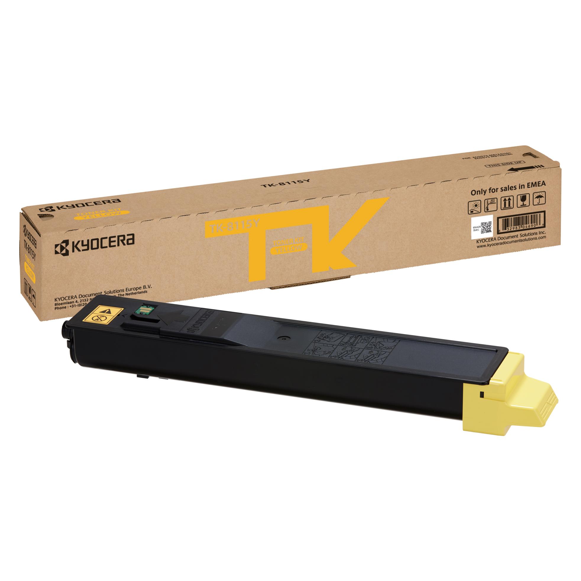 Kyocera Tk-8115y (Y) (1T02P3ANL0)